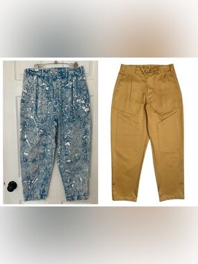 Monitaly Submarine Paint Splatter Jeans